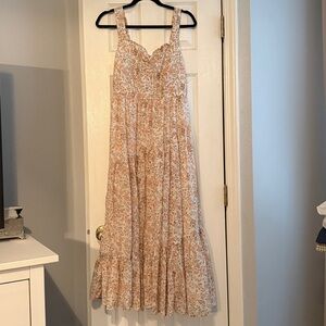 American Eagle Outfitters Floral Smocked Dress